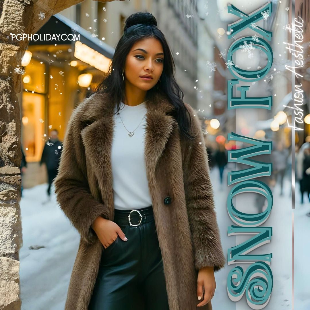 Snow Fox Collection | cool-toned layers and textures inspired by