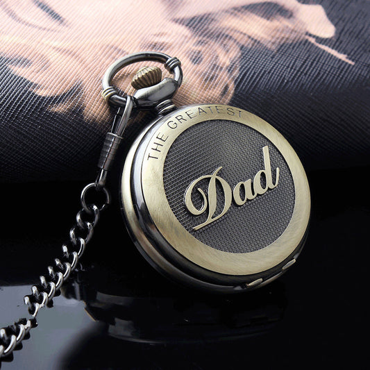 DAD | GRANDPA | Hero Aesthetic Pocket Watch | Father's Day Gift