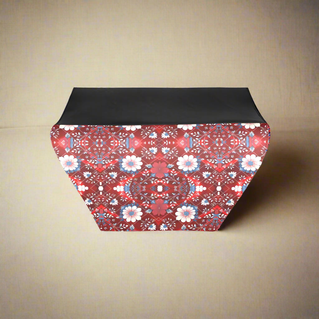 PGP Holiday State of Bloom Clutch with Magnetic Closure in Animal-Free Leather Alternative