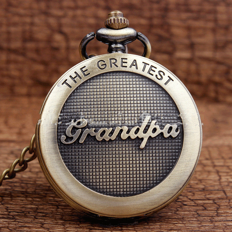 DAD | GRANDPA | Hero Aesthetic Pocket Watch | Father's Day Gift