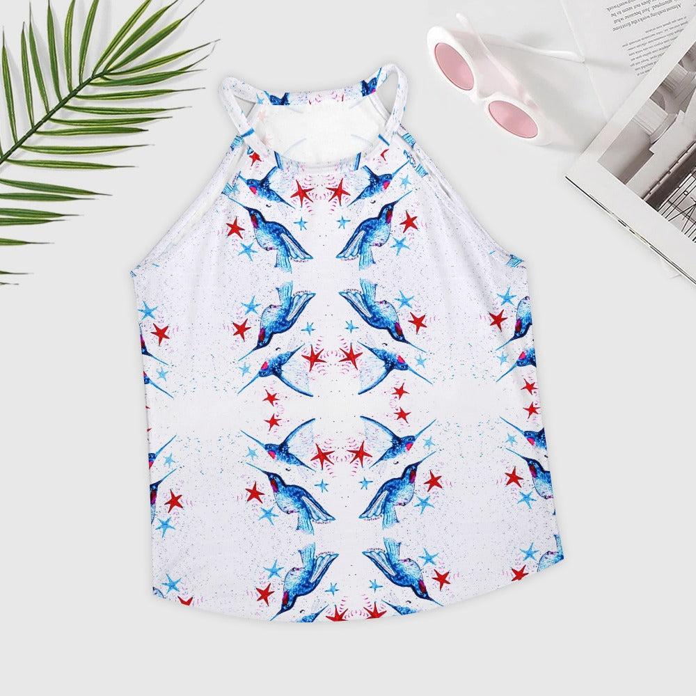 PGP Holiday | Rochelle Festive Flight Camisole Crew Neck – Lightweight Comfort for Summer Living