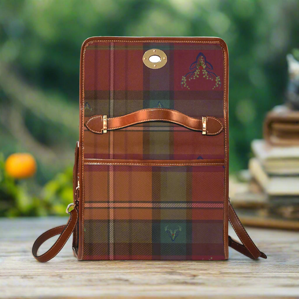 PGP Holiday | Boho Alchemy Waterproof Made from Luxury High-Grade Tarpaulin Canvas Bag - Brune