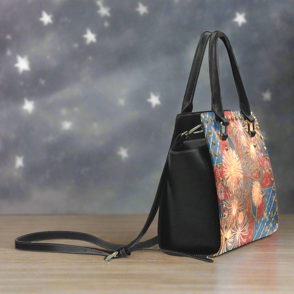 PGP Holiday | Reverie Riveted Handbag – Edgy Elegance in a Carry-All Classic