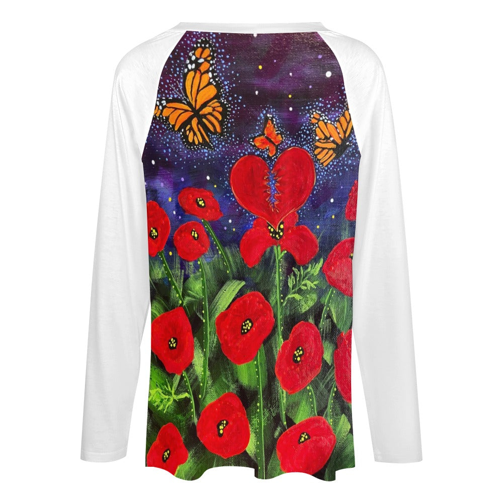 PGP Holiday Margeaux Remembrance Loose Long Sleeve Tee