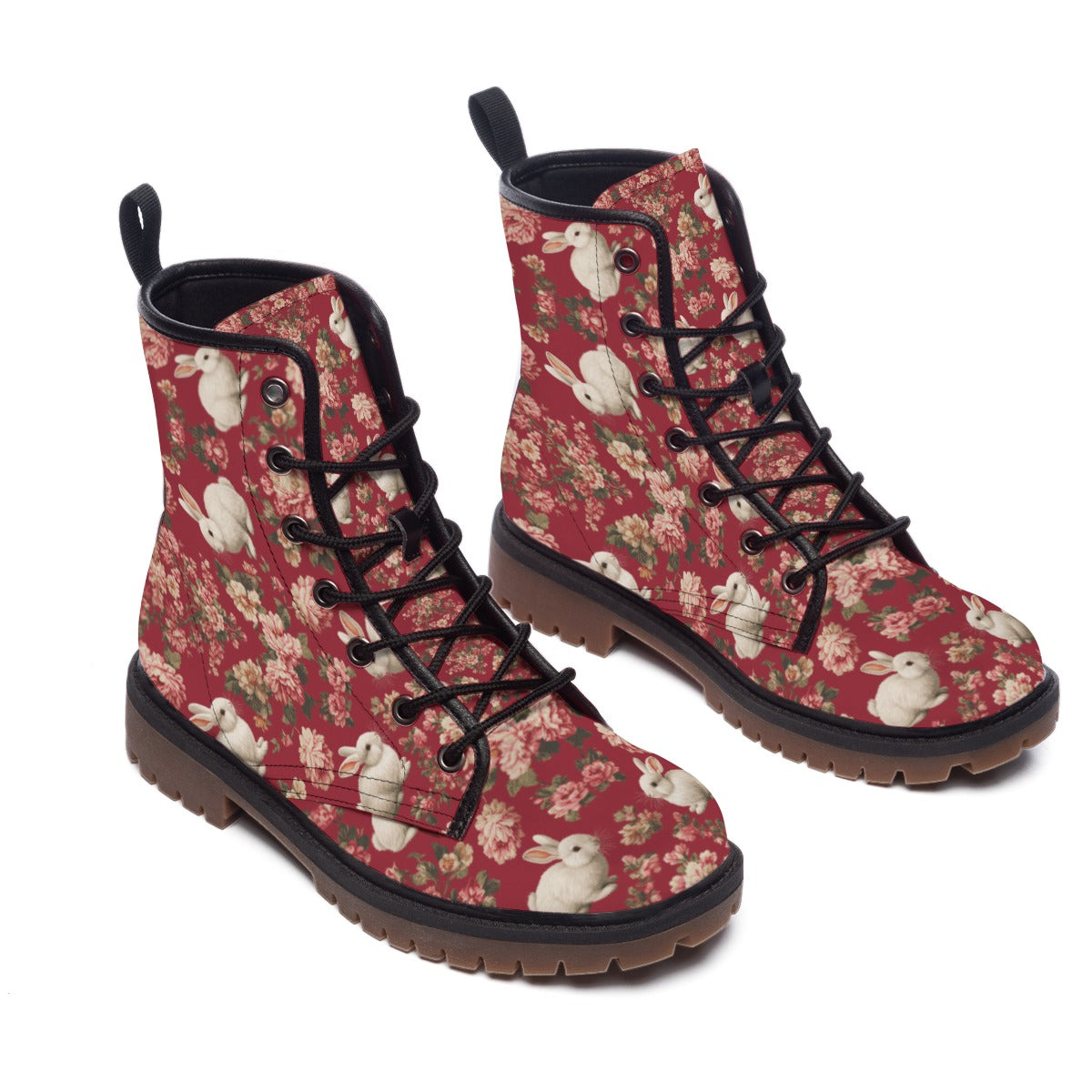PGP Holiday "Follow the White Rabbit" Women's Martin Short Boot