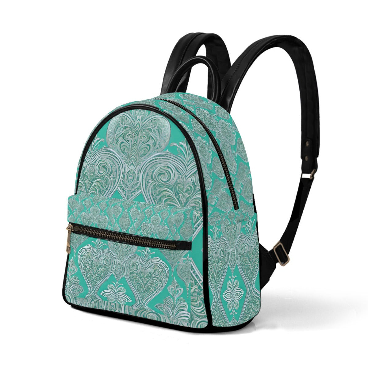 PGP Holiday She Prefers Silver Line - Mint - "Mini-dorable" Mini Backpack
