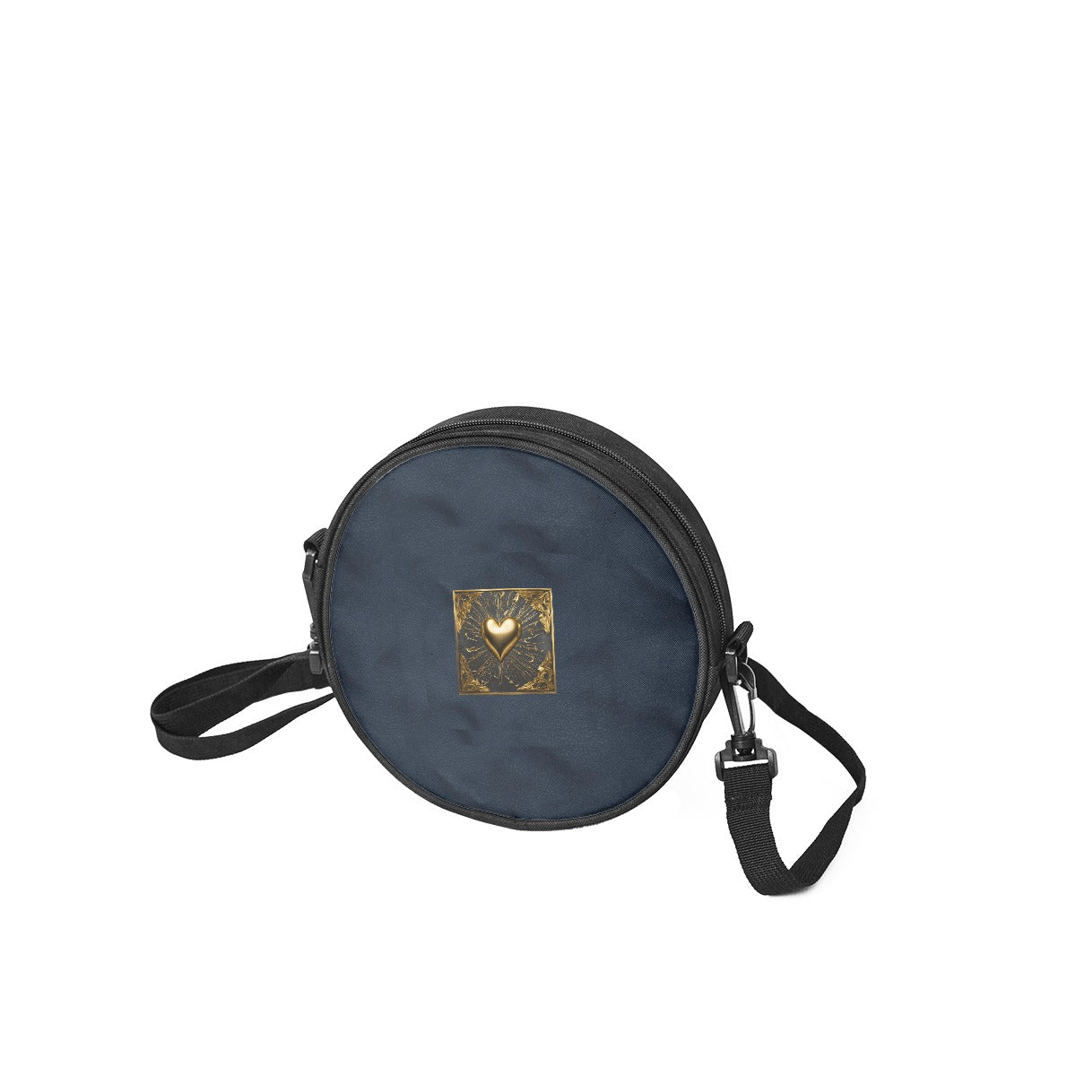 The PGP Holiday 2025 Discus Purse Series - The Aphrodite – Twilight Ocean Blue, Pebble Design