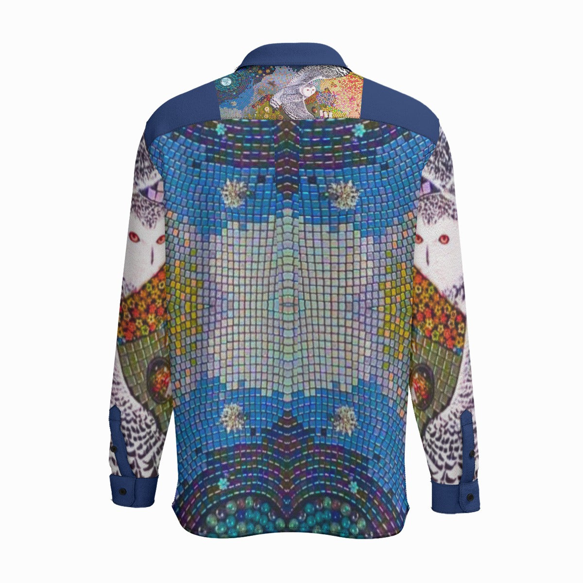 PGP Holiday Margeaux Flaxesque Men's Button-Down Shirt – March Limited Edition IWD Long Sleeve Shirt