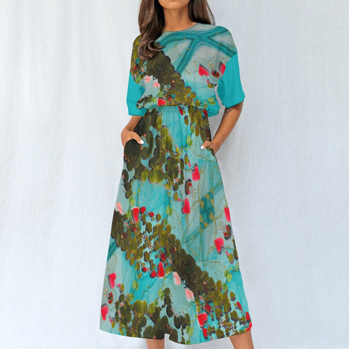 PGP Holiday Tough Love Lunaria Gown 1950's Elegance Modernized – Design "Petty"