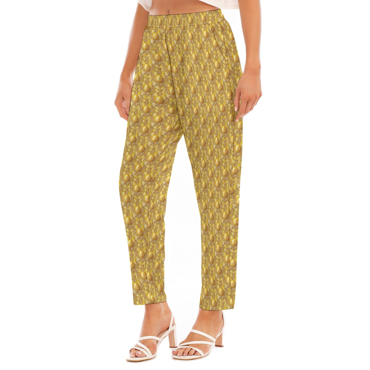 PGP Holiday Buttercream Frosting Women's Loose Straight-leg Pants