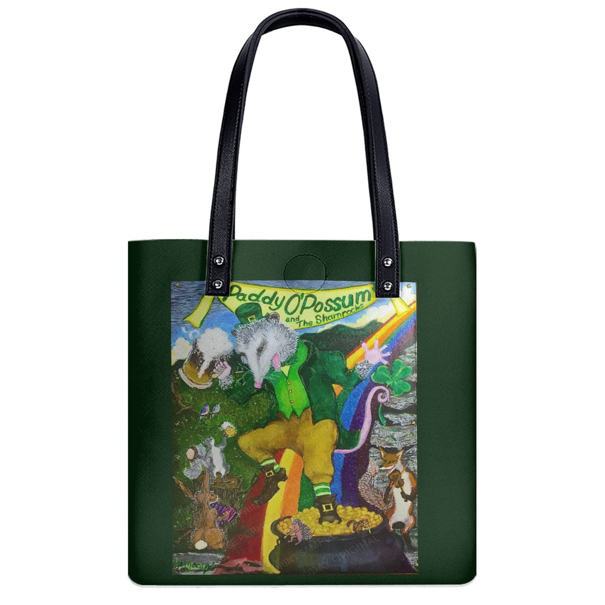 Margeaux Paddy O'Possum Modern Shoulder Bag — Animal-Free Leather Edition