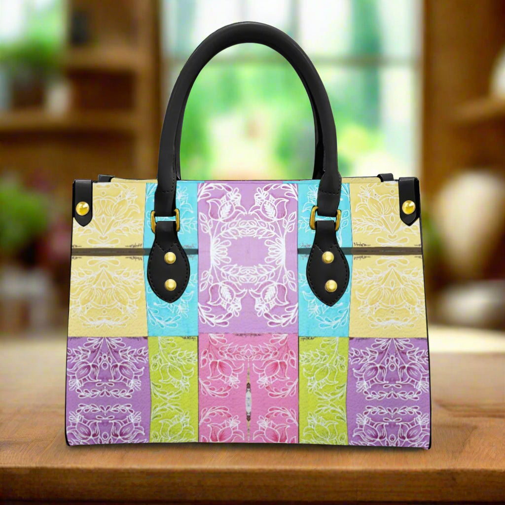 PGP Holiday Suzanne Floral Color Burst Tote Purse – Stylish & Functional Handbag