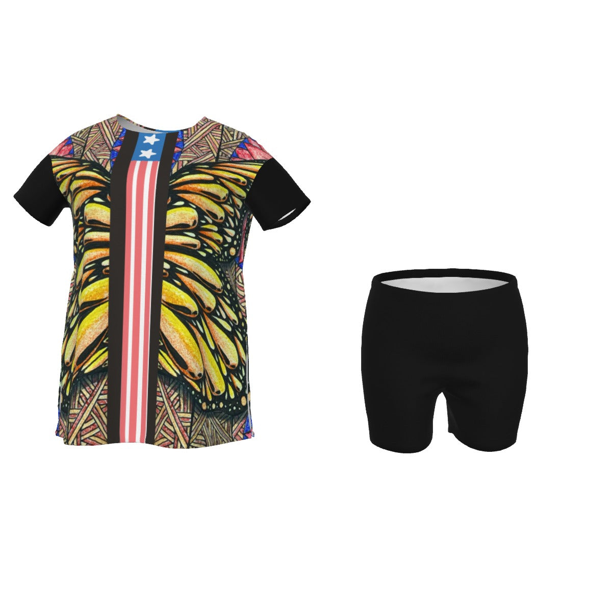 Melissa Unbound Plus Size Drop-Shoulder T-Shirt and Shorts Set – Effortless Everyday Comfort from PGP Holiday