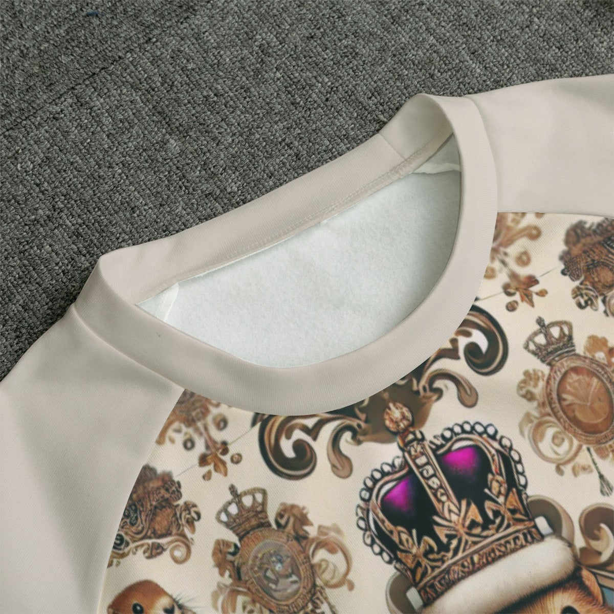 PGP Holiday Groundhog Monarchy Raglan Sleeve Crew Neck Set – Stylish, Comfortable & Versatile!