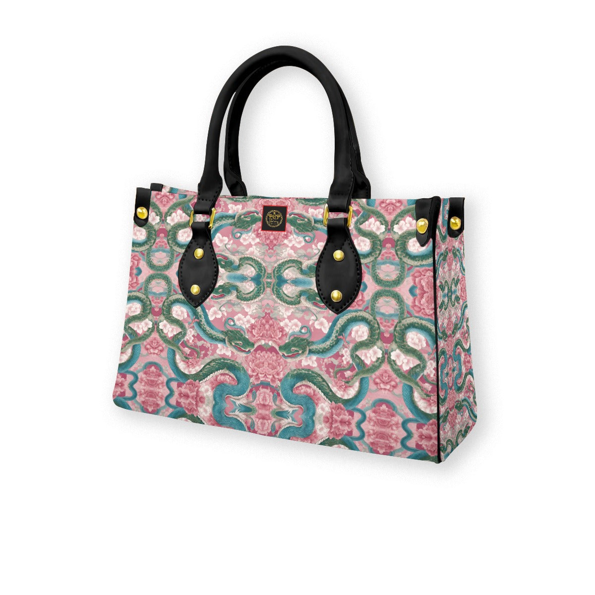 PGP Holiday Handled Tote | Lunar Garden Blush, Sky & Moon | Renewal, Simplicity & Balance