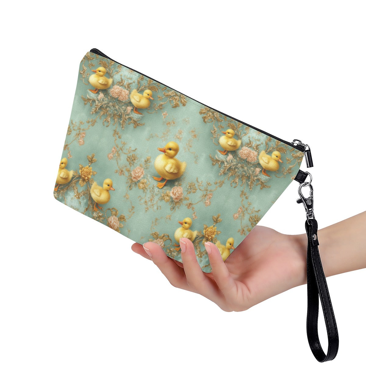 PGP Holiday Blue-Bill Charm Micro Swing Bag with Wrist Strap
