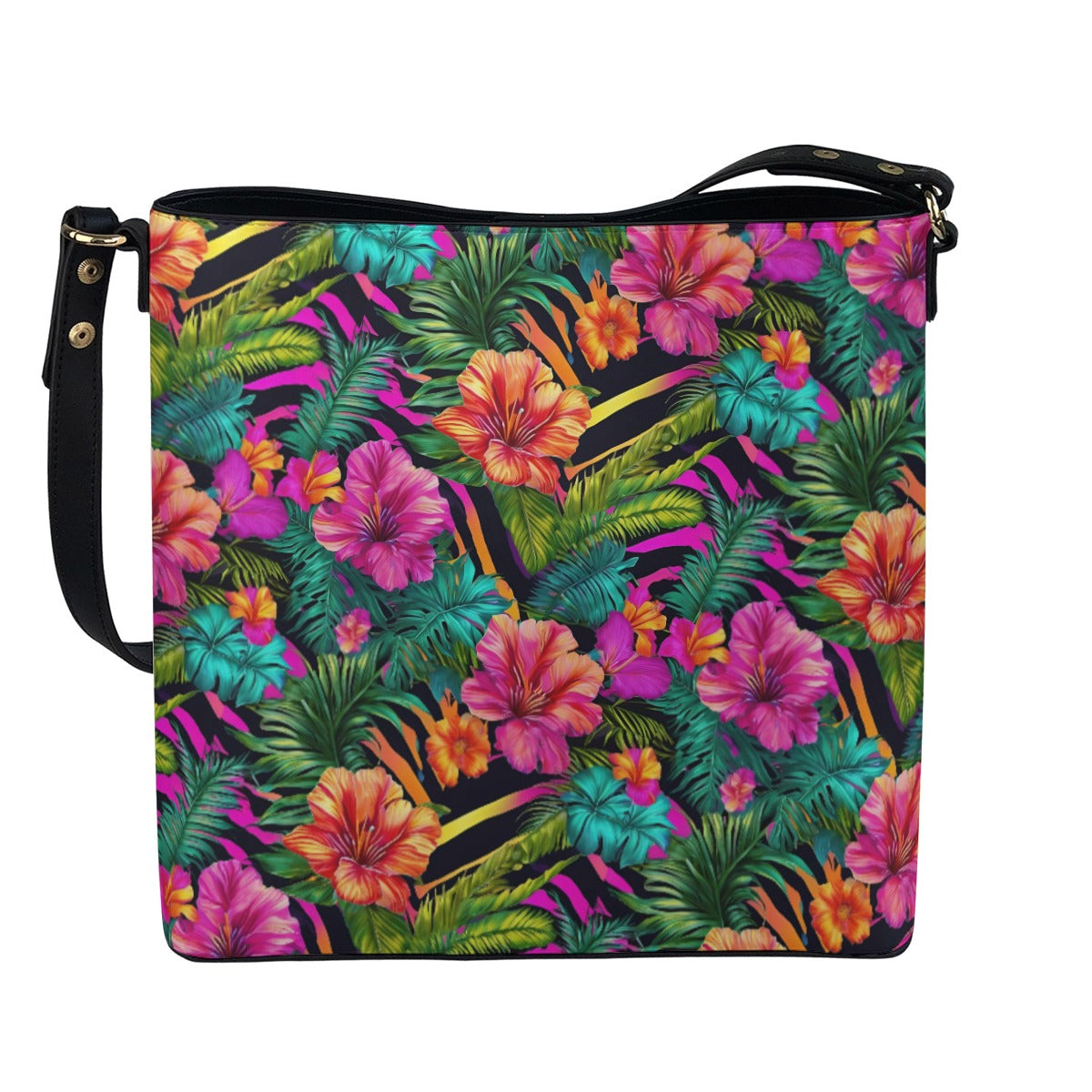 PGP Holiday Fiesta Salvaje Minimalist Square Crossbody Bucket Bag – Effortless Style for Cinco de Mayo & Beyond