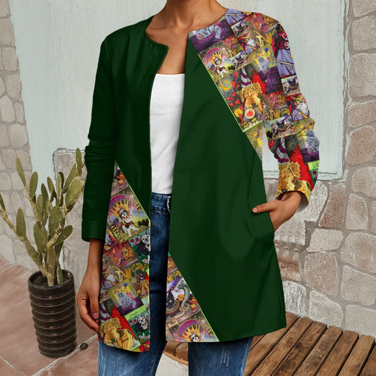 Margeaux Unleashed Textured Knit Open Cardigan Blazer