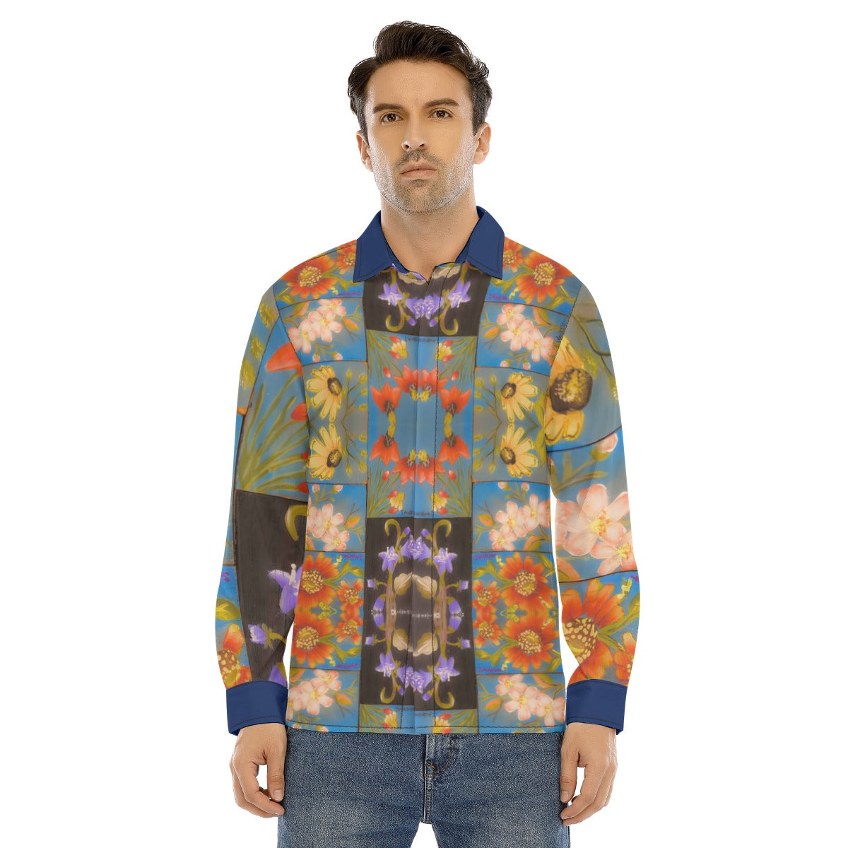 PGP Holiday Suzanne Men's Limited Edition Lapel Collar Shirt with Concealed Placket – 2025 IWD March