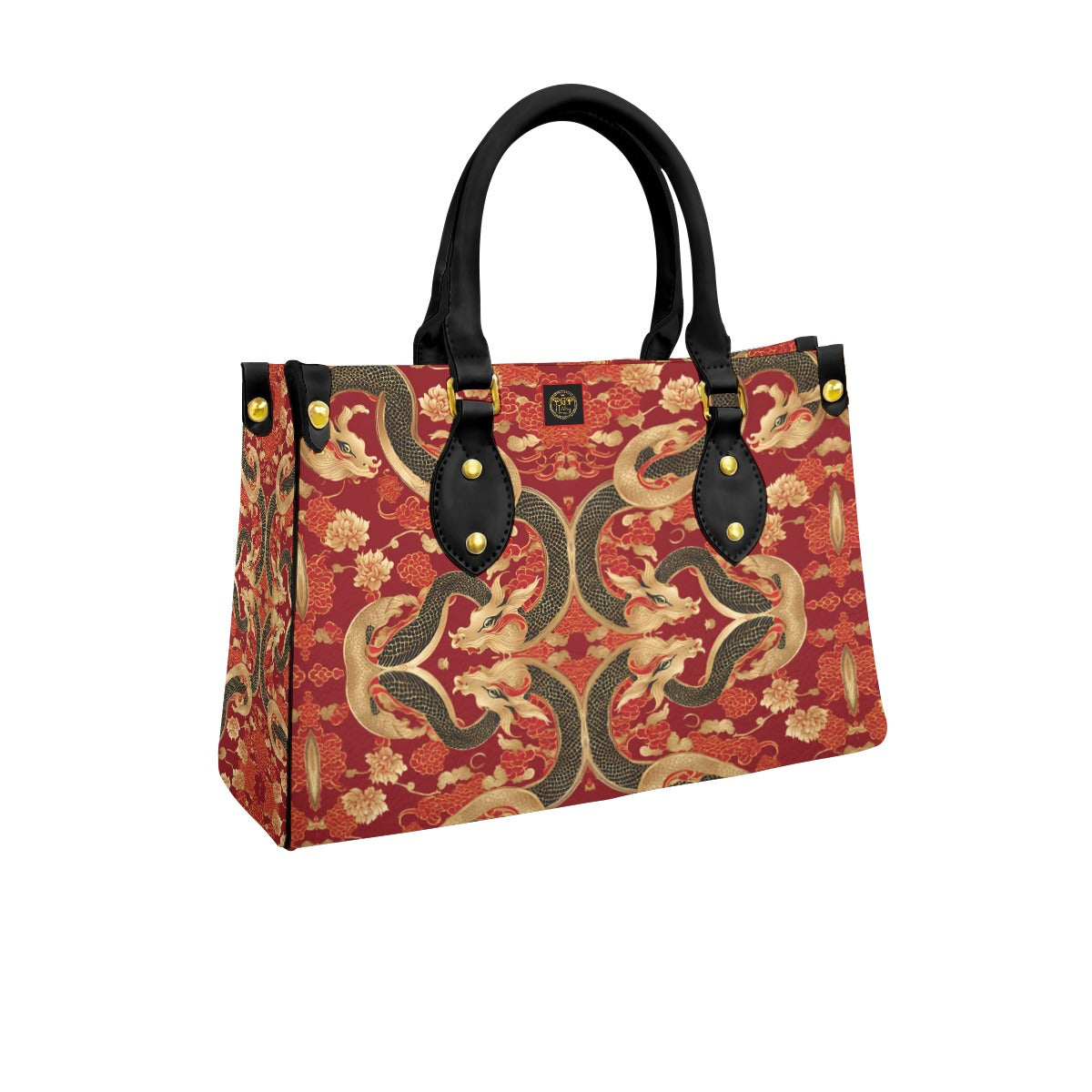 PGP Holiday Lunar Balance Graduated Tote Bag with Black Handle - Year of the Snake