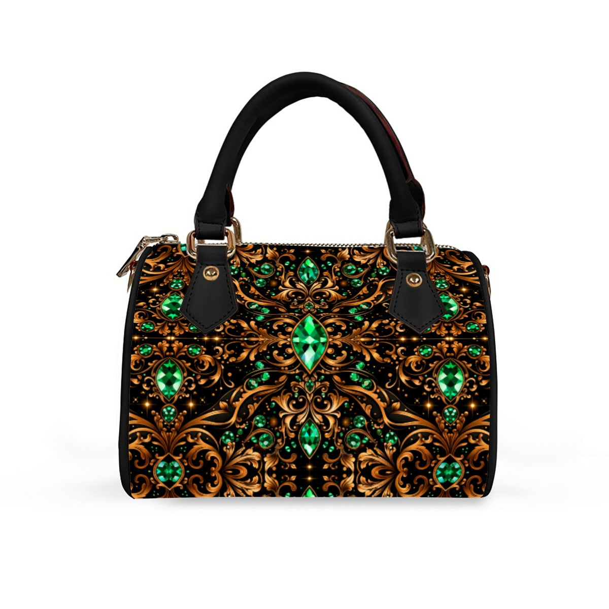 PGP Holiday Growth Classic Barrel-Shaped Handbag