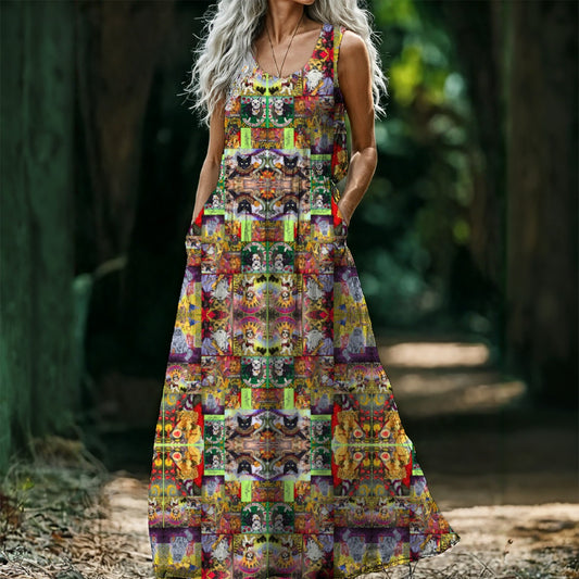 Margeaux Unleashed Sleeveless Maxi Dress