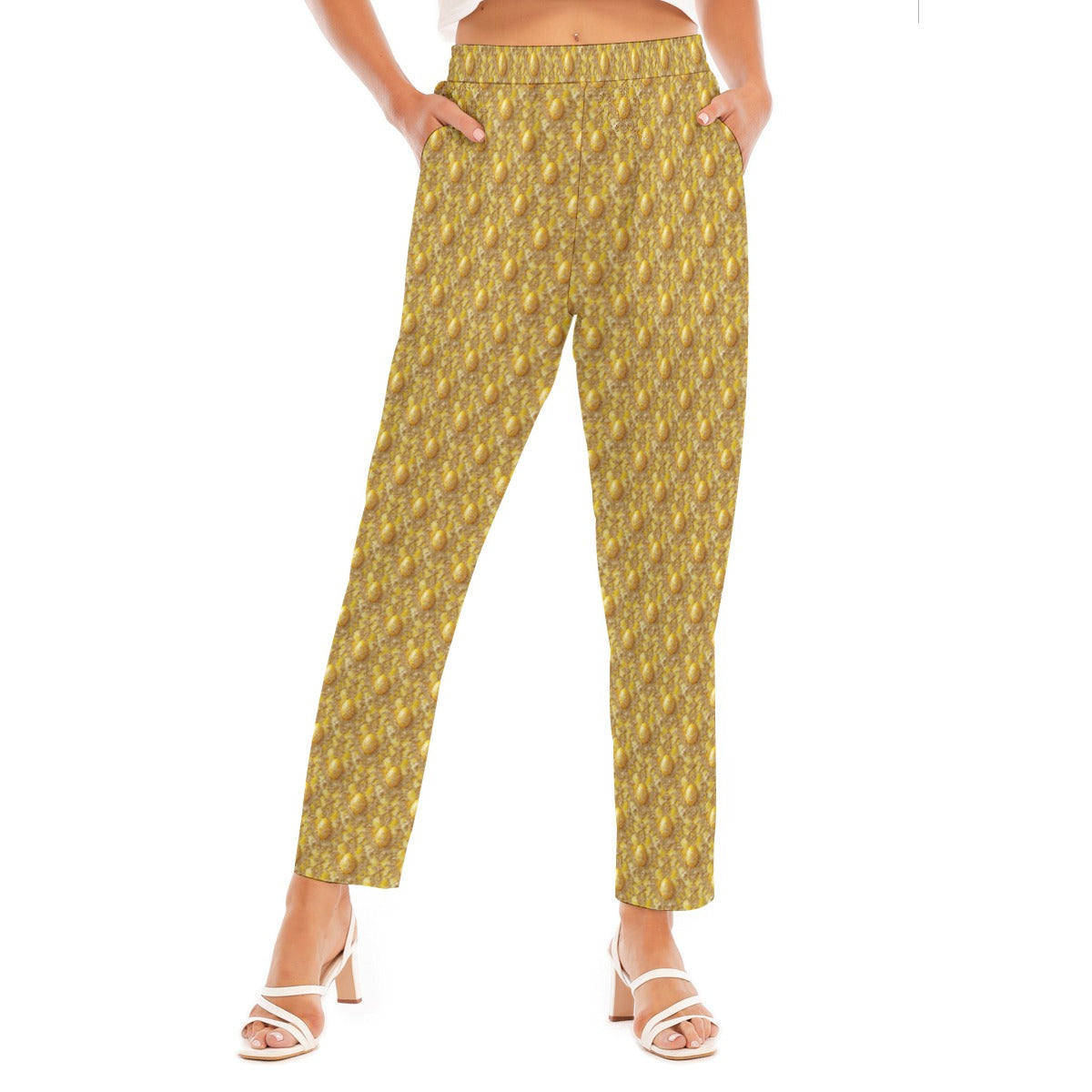 PGP Holiday Buttercream Frosting Women's Loose Straight-leg Pants