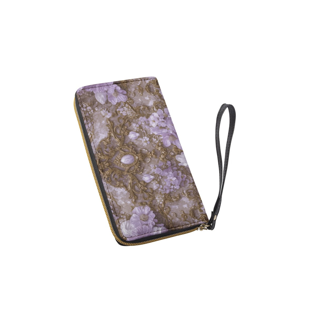 PGP Holiday Mocha Lavender Dream Hand Strap Wrist Wallet | Stylish & Practical