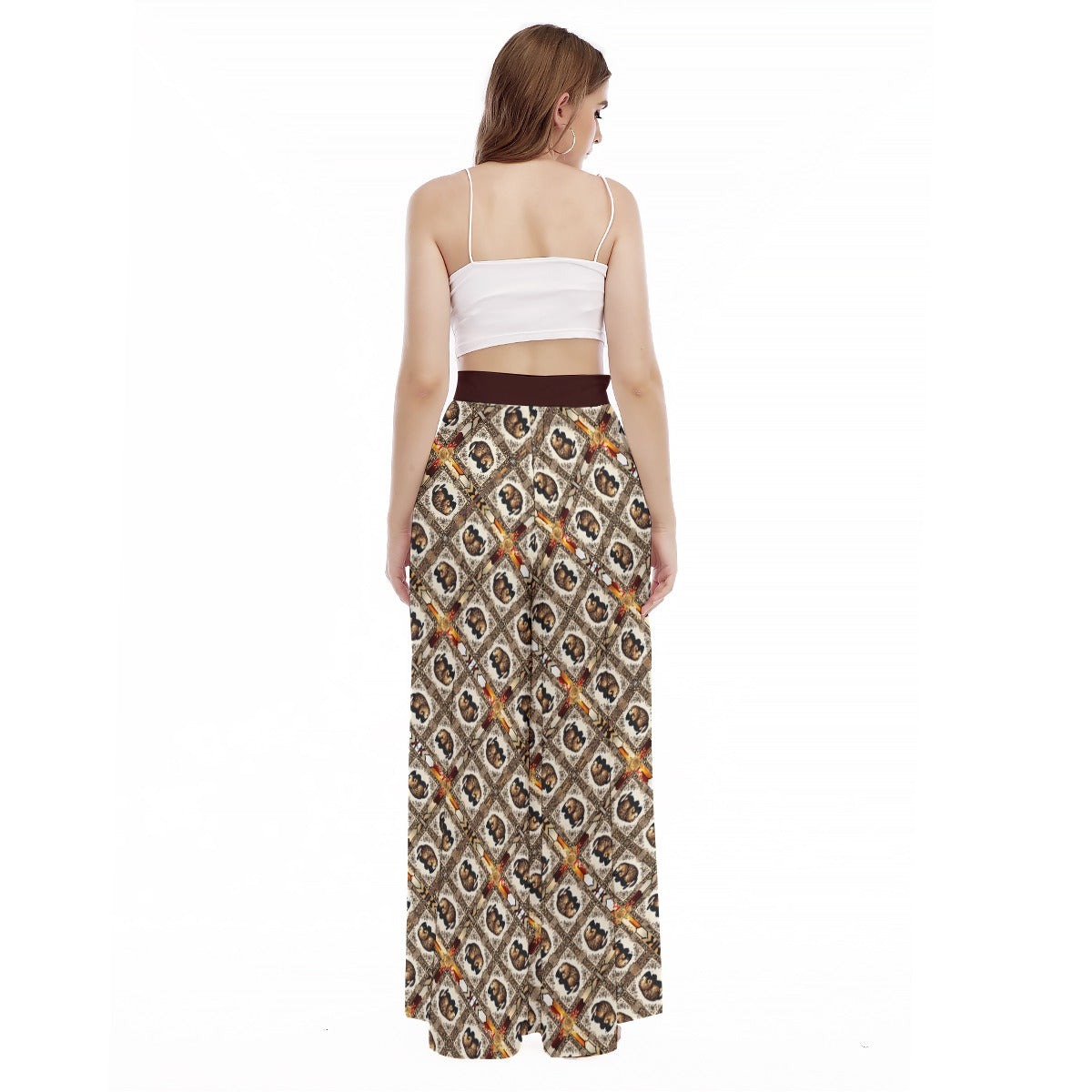 PGP Holiday Groundhog Day Winters End High-Waist Wide Leg Trousers – Chic & Flattering!