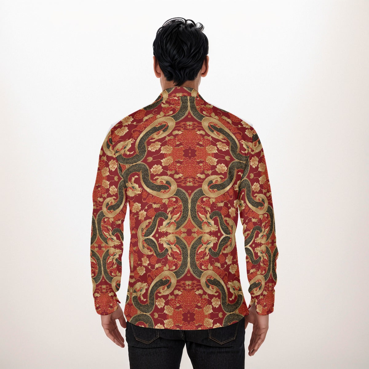 PGP Holiday Lunar Balance Button Down Long Sleeve Shirt - Timeless Style & Comfort