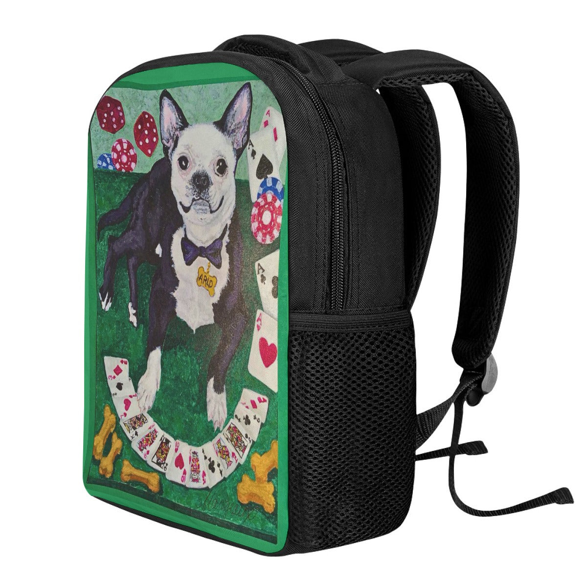Margeaux Jackpot Pup Student Backpack