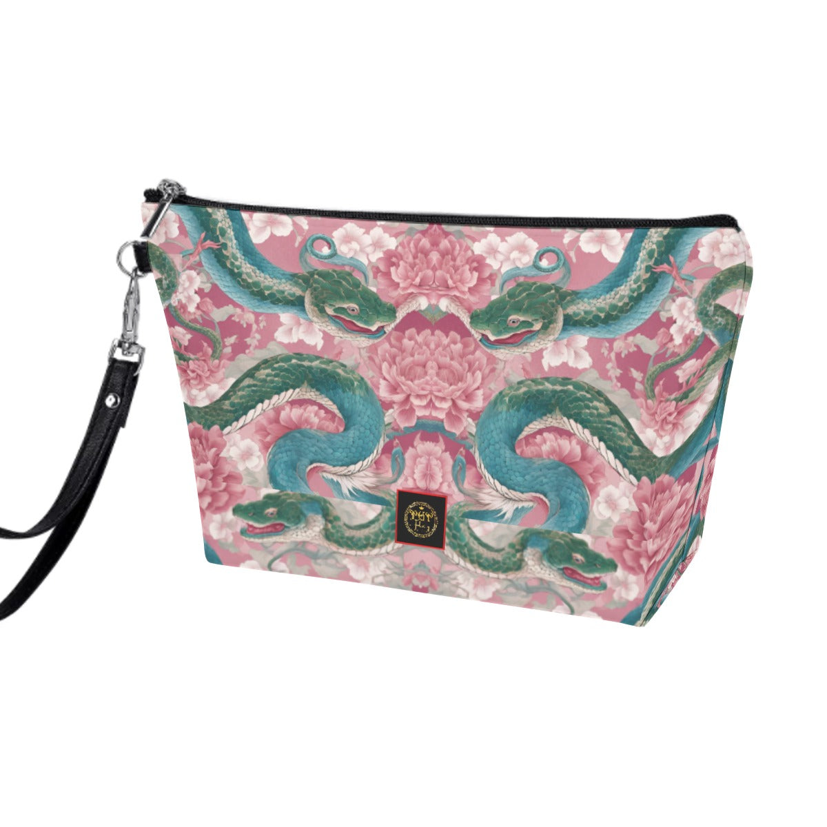 PGP Holiday Cosmetic Bag | Lunar Garden Blush, Sky & Moon | Renewal, Simplicity & Balance