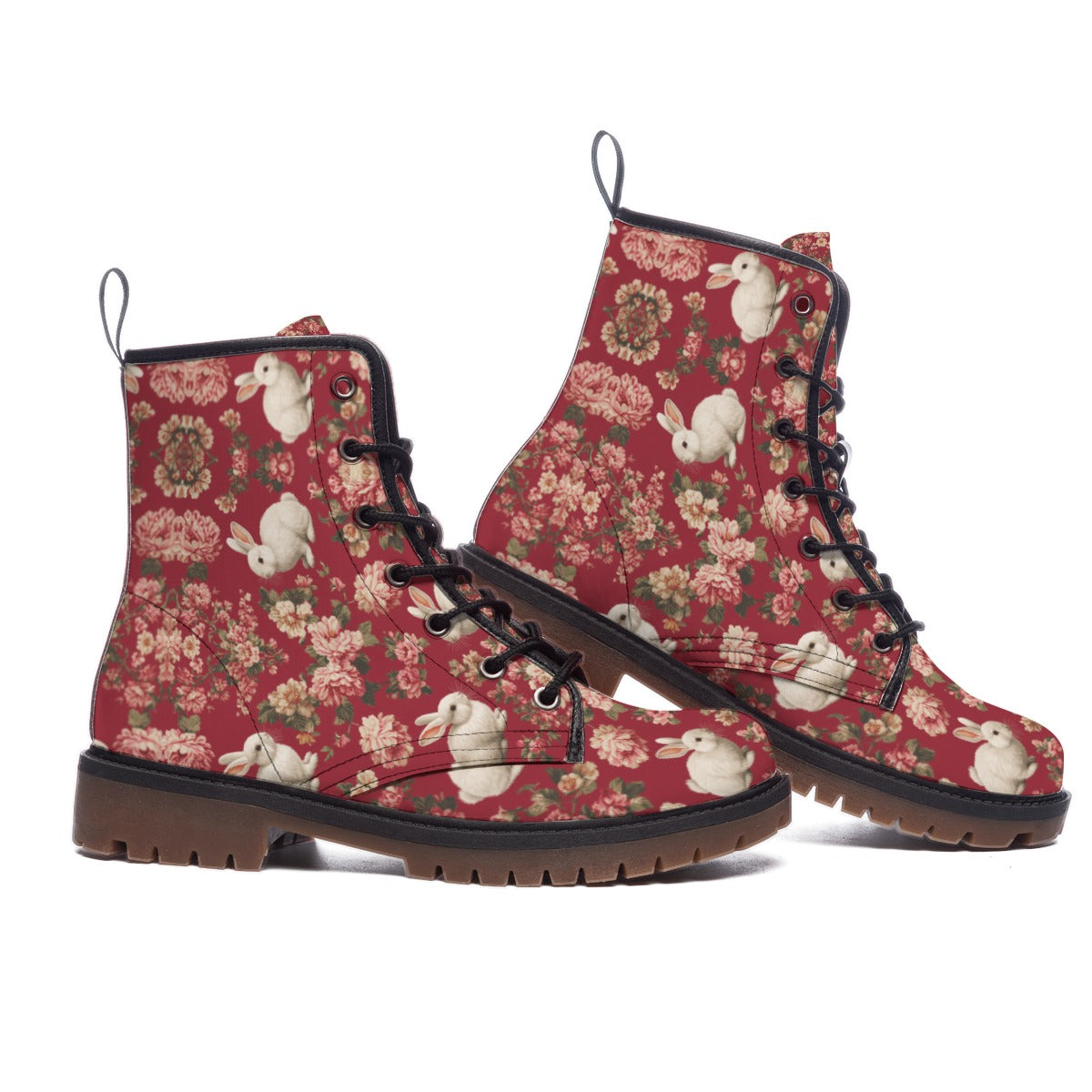 PGP Holiday "Follow the White Rabbit" Women's Martin Short Boot