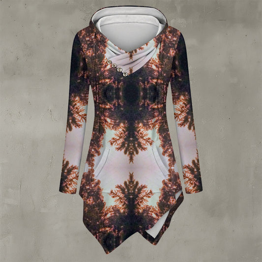 PGP Holiday Stacy Fort Edward Sunset Lotus Hem Hoodie