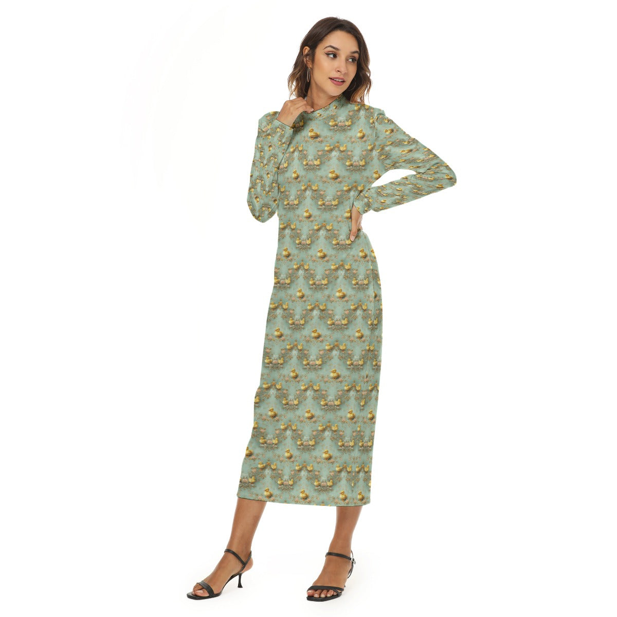 PGP Holiday Blue-Bill Charm Women's Hip Dress