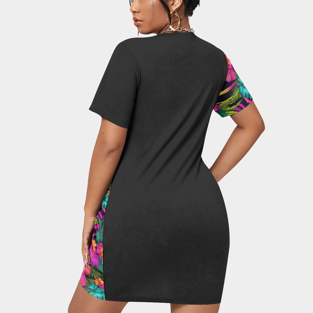 PGP Holiday Fiesta Salvaje Stacked Hem Dress (Plus Size) – Effortless Chic for Cinco de Mayo