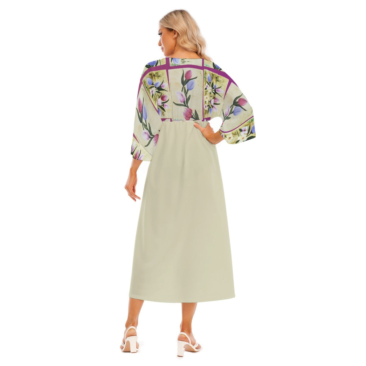 PGP Holiday Suzanne Bunny Garden Mid Sleeve Dress – Effortlessly Stylish & Comfortable