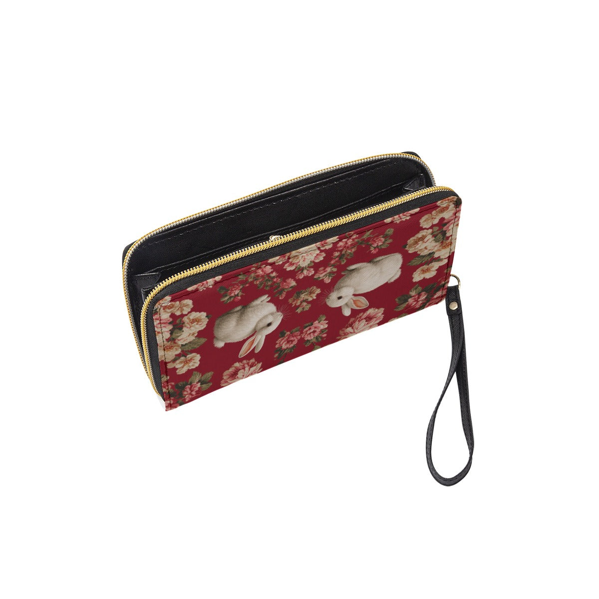 PGP White Rabbit Mini Wrist Strap Purse Wallet