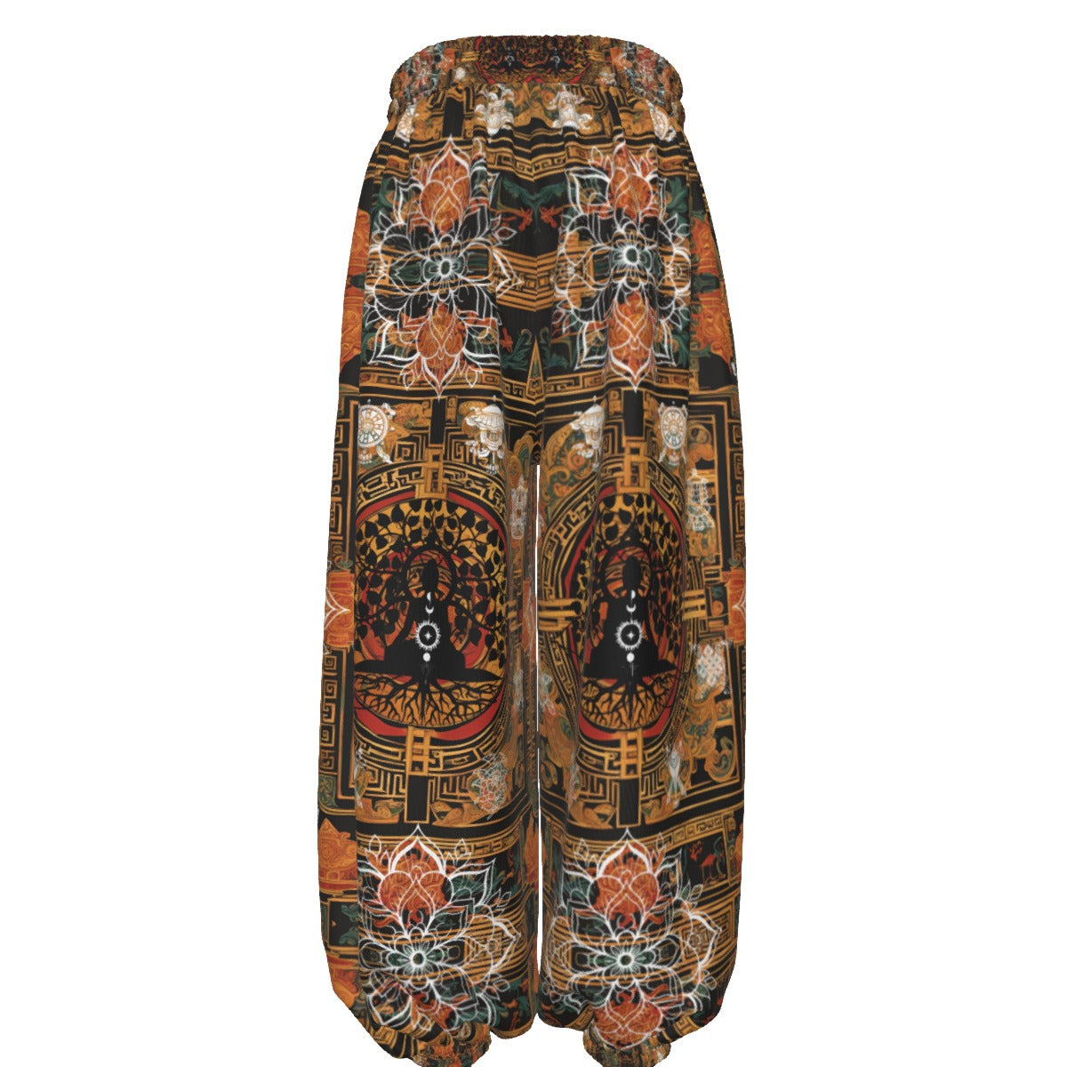 PGP Holiday Tibetan Ember Unisex Lantern Pants – Stylish, Warm, and Comfortable for All Seasons