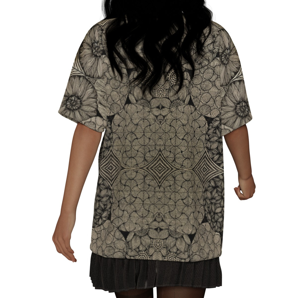 PGP Holiday Melissa Women's Bat Sleeves Succor V-Neck Blouse