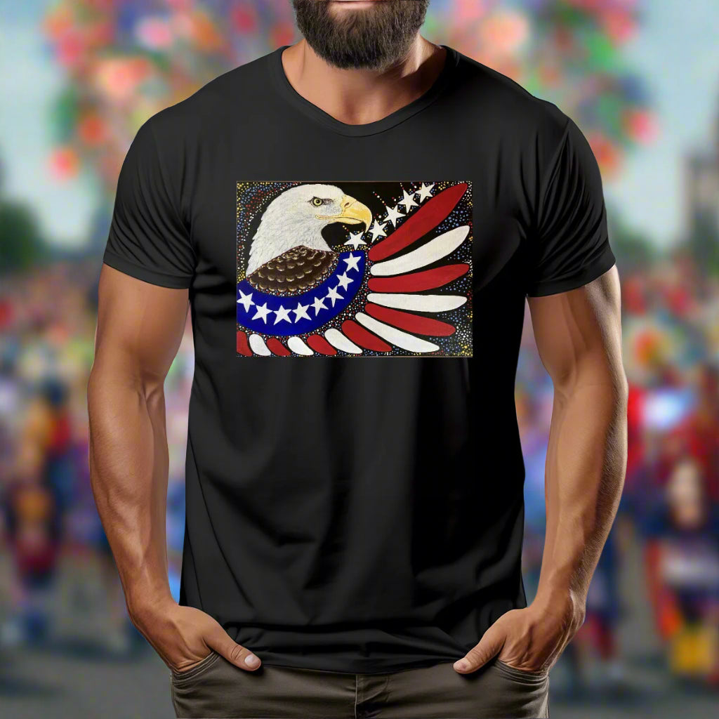Margeaux 1776 Art Quality Unisex O-Neck Cotton T-Shirt – 180GSM DTF Print from PGP Holiday