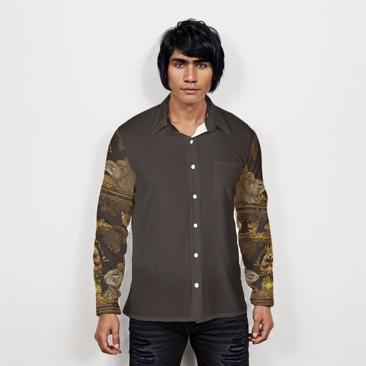 PGP Holiday Groundhog Day Reverie Button-Down Shirt