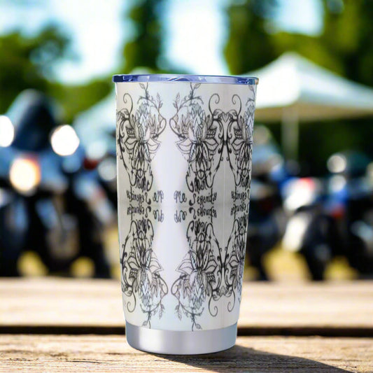 PGP Holiday Stacy Lee Serenity Stainless Steel 20oz Tumbler