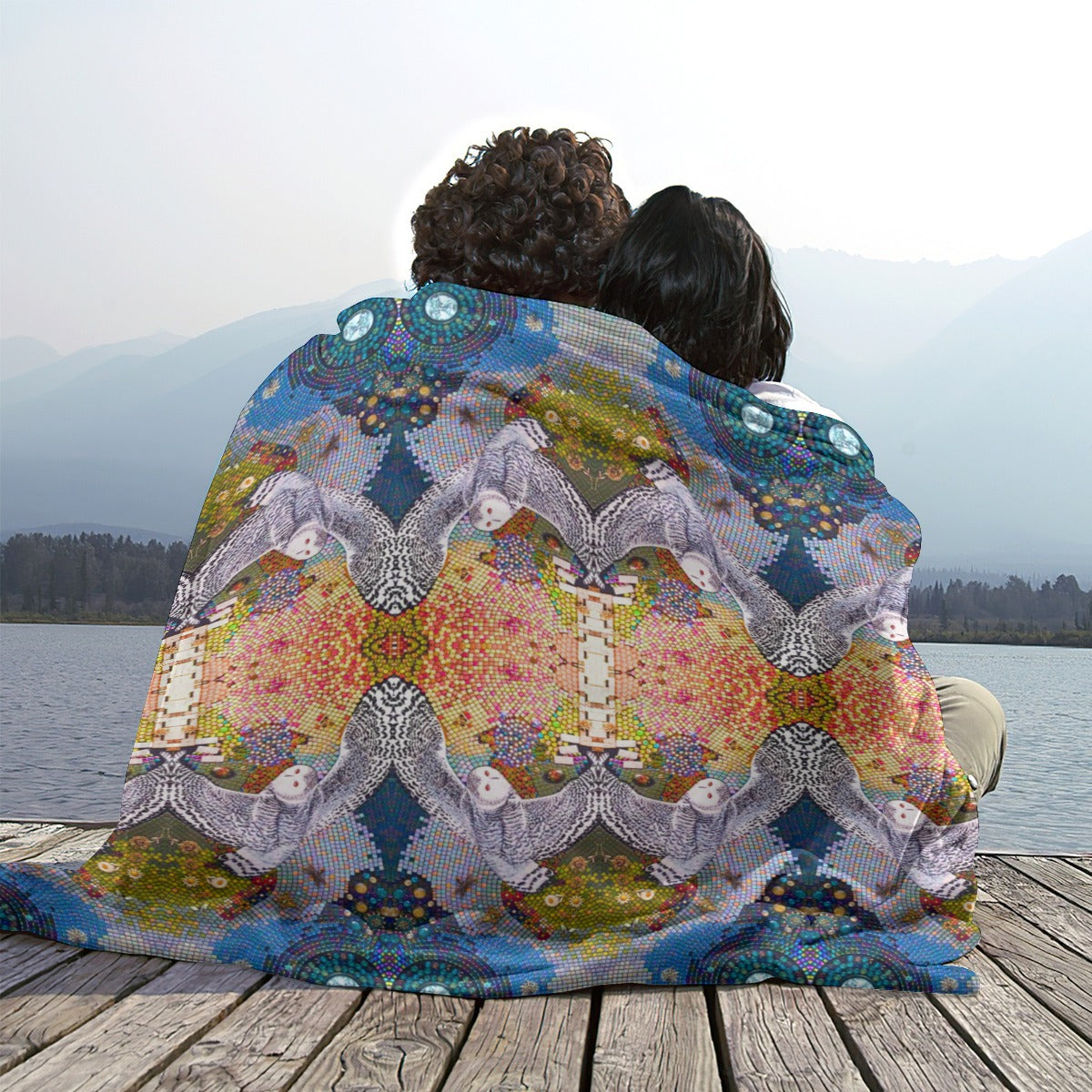 PGP Holiday Margeaux Limited Edition 2025 Flannel Throw Blanket – Soft & Lightweight | March Featured Artist