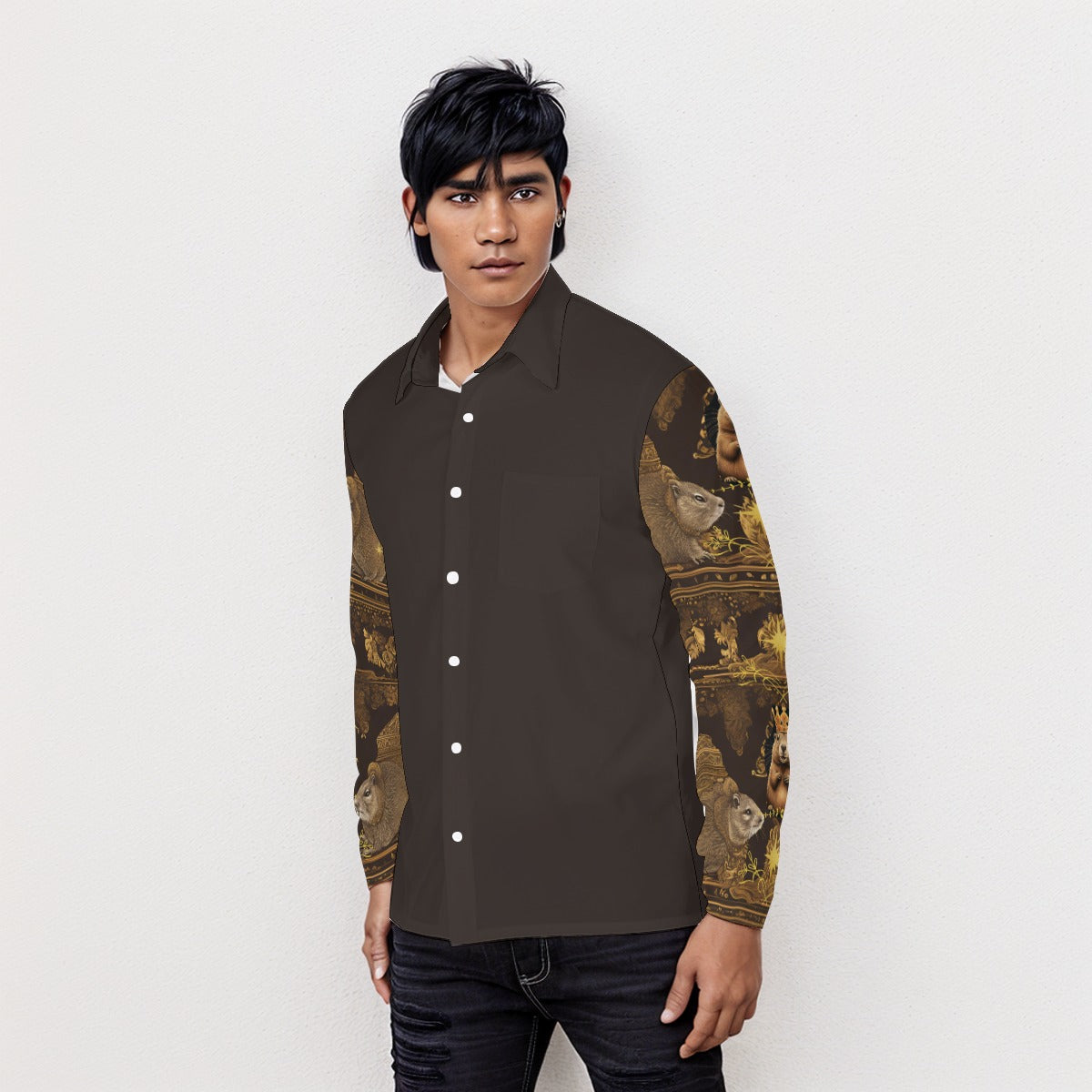 PGP Holiday Groundhog Day Reverie Button-Down Shirt