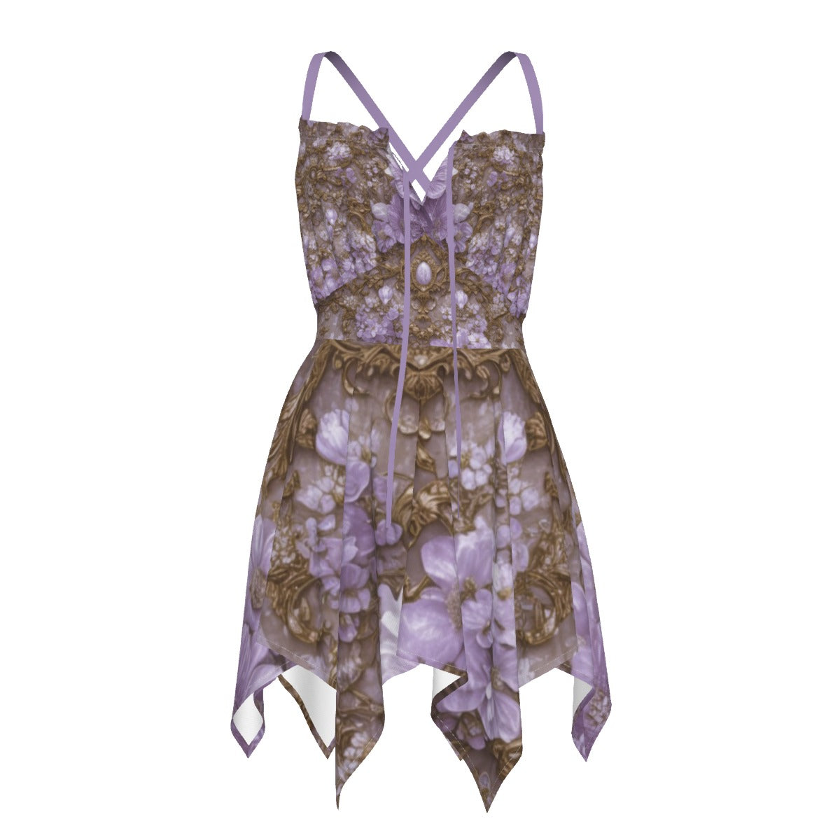 PGP Holiday Mocha Lavender Dream Women's Slip Dress | Doubles as a Spring Top or Beach Dress