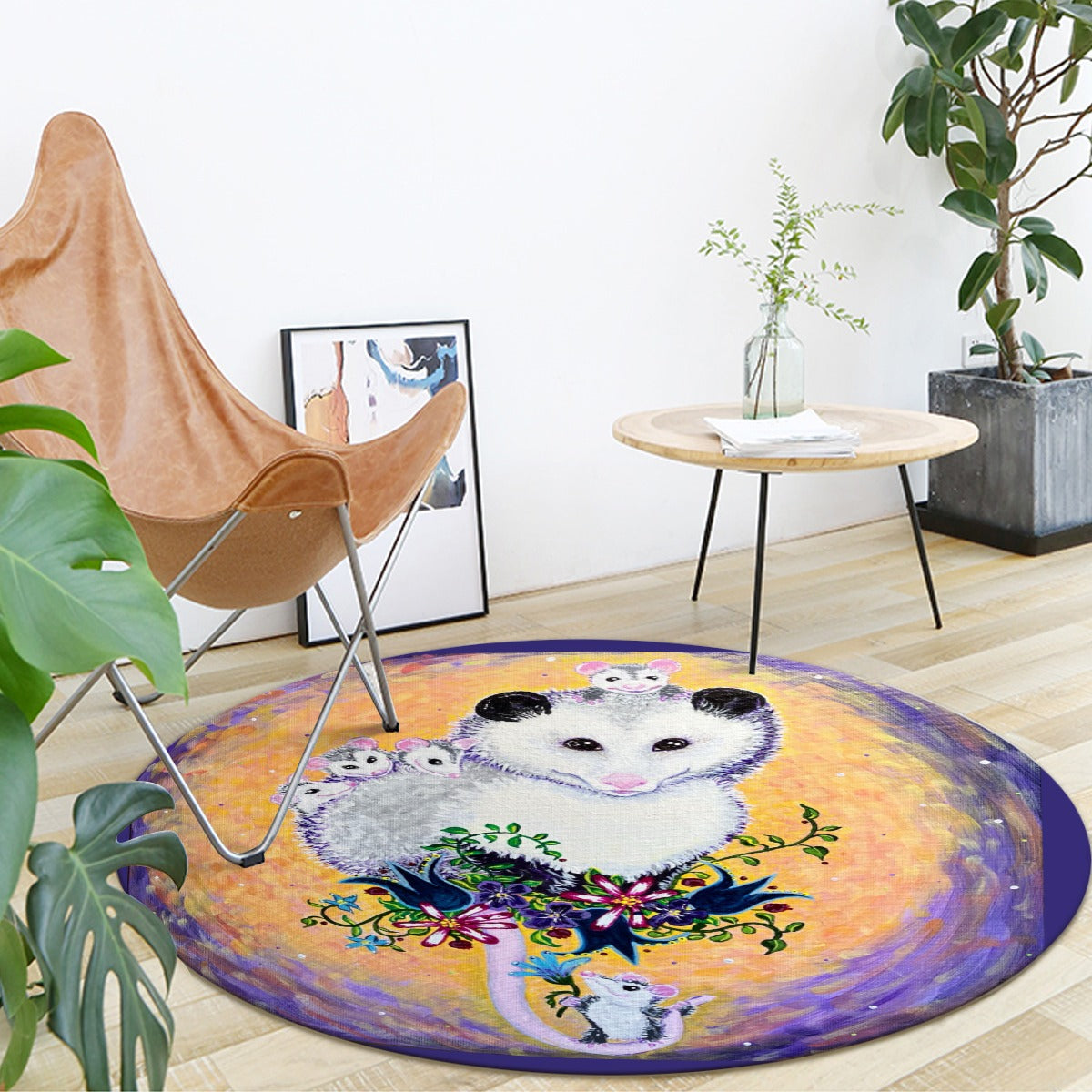 PGP Margeaux Super Mom Foldable Round Mat – Soft Non-Slip Accent