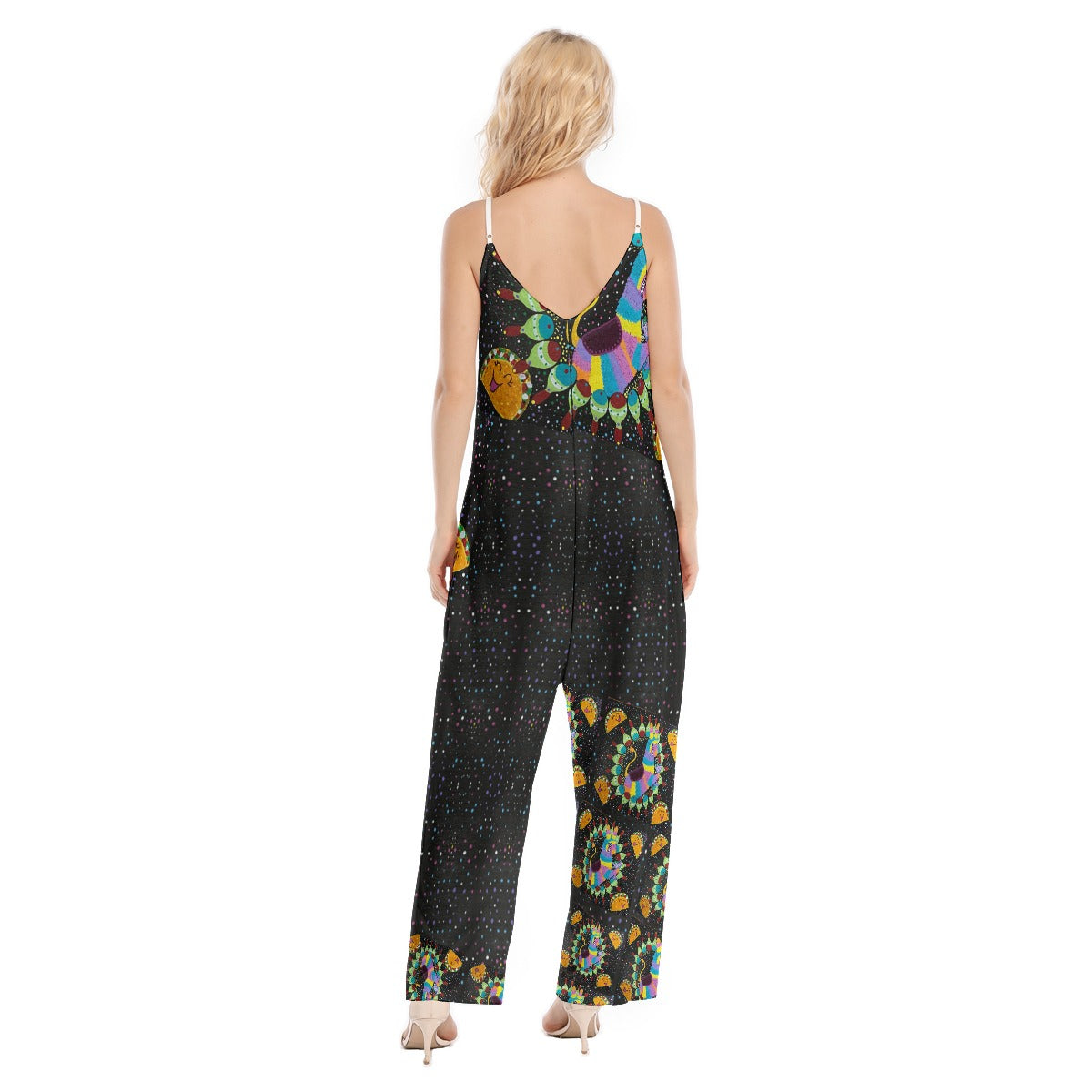 PGP Holiday Margeaux Piñata Cantina Loose Cami Jumpsuit