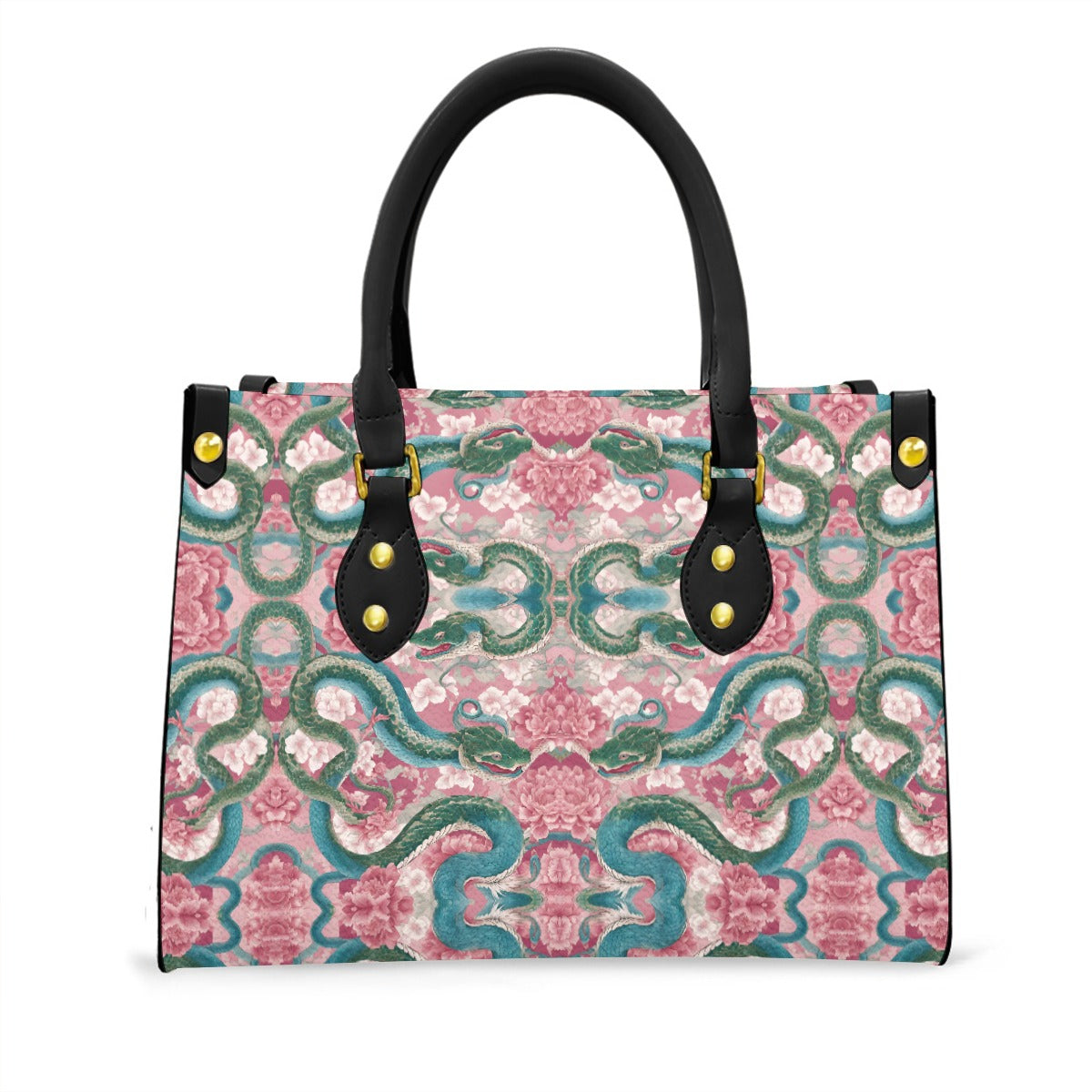 PGP Holiday Handled Tote | Lunar Garden Blush, Sky & Moon | Renewal, Simplicity & Balance