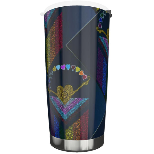 Margeaux Pride & Joy 20oz Stainless Steel Tumbler – Sip with Pride, Stay Refreshed